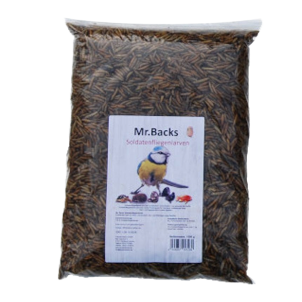 Mr.Backs - Soldatenfliegenlarven 1 kg